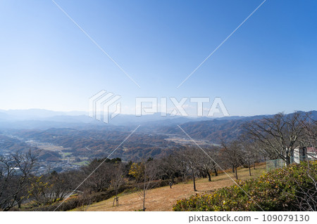 Okuchichibu seen from the top of Mt. Mt. Mt. Mt. Mt. Ryogami in the distance 109079130