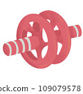 Pink Fitness equipment 109079578