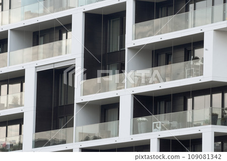 Modern Urban Living - Apartment Balconies 109081342