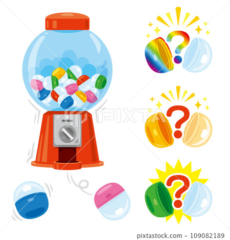 Capsule toy machine and capsule set Capsule toy machine and capsule set 109082189