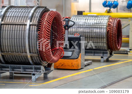 factory for the production of industrial electric motors factory for the production of industrial electric motors 109083179