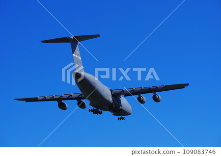 C-5M Galaxy landing at Yokota Air Base 109083746