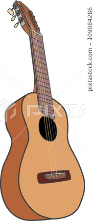 Acoustic guitar illustration material Acoustic guitar illustration material 109084286