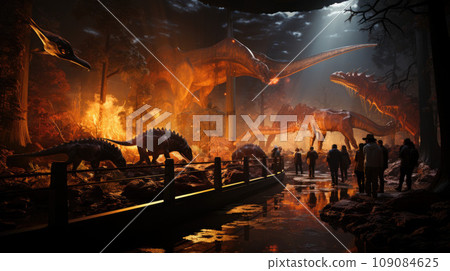 Dinosaurs museum, largest dinosaur statue collection 109084625