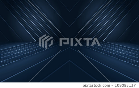 人造金屬質感未來科技産品展廳空間 109085137