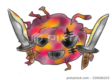 germs trying to attack 109086203