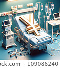 Yen Symbols in ICU: Economic Emergency Depiction 109086240