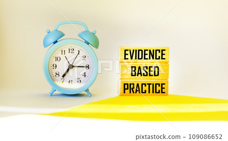 Evidence based practice text concept on wooden blocks. Beautiful background, Business concept. Evidence based practice text concept on wooden blocks. Beautiful background, Business concept. 109086652
