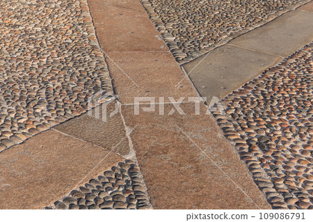Stone paving texture 109086791
