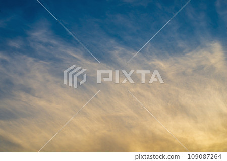 An amazing phenomenon in the atmosphere, strong winds disperse fog, clouds, dust at sunset. Creative workpiece, wallpaper, screensaver, background An amazing phenomenon in the atmosphere, strong winds disperse fog, clouds, dust at sunset. Creative workpiece, wallpaper, screensaver, background 109087264
