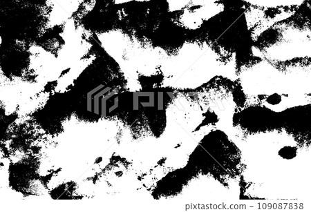 Hand drawn frame with a rough, torn edge featuring grunge elements and ink splatters. vintage photos or stamp for spray painting techniques. Flat vector illustration isolated Hand drawn frame with a rough, torn edge featuring grunge elements and ink splatters. vintage photos or stamp for spray painting techniques. Flat vector illustration isolated 109087838