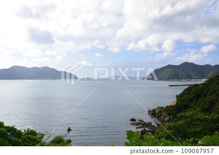 長崎縣五島市布浦附近的風景 109087957