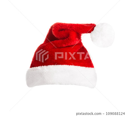 Santa Claus helper hat isolated on white background Santa Claus helper hat isolated on white background 109088124
