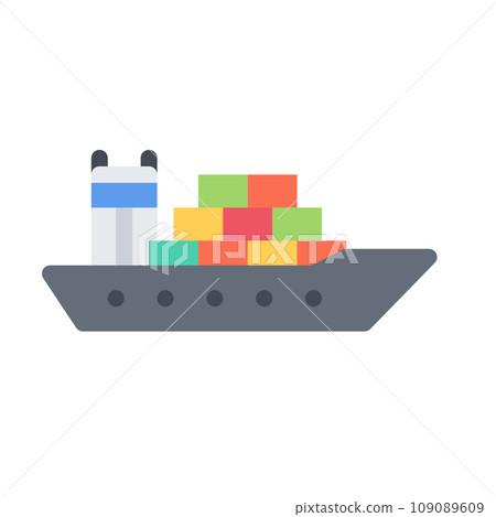 design vector image icons cargo ship design vector image icons cargo ship 109089609