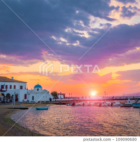 view to Mykonos embankment view to Mykonos embankment 109090680