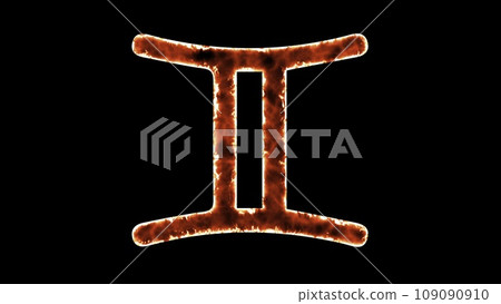 Zodiac sign on fire 109090910