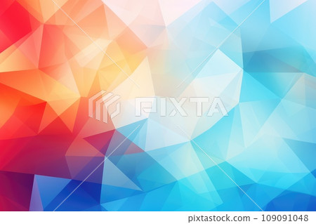 A Vibrant Kaleidoscope of Colorful Triangular Shapes Creating a Mesmerizing Geometric Background A Vibrant Kaleidoscope of Colorful Triangular Shapes Creating a Mesmerizing Geometric Background 109091048
