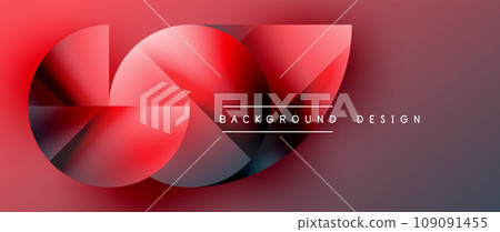 Essence of minimalism - metallic circles and squares converge upon canvas, study in restraint. The play of light on their surfaces forms subdued dance, epitomizing sophistication in simplicity Essence of minimalism - metallic circles and squares converge upon canvas, study in restraint. The play of light on their surfaces forms subdued dance, epitomizing sophistication in simplicity 109091455