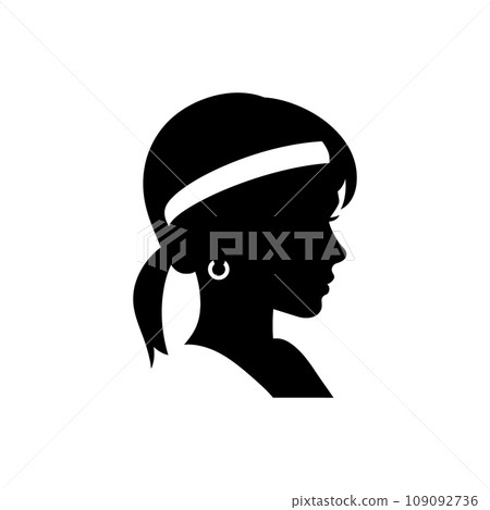 Headband Icon Headband Icon 109092736