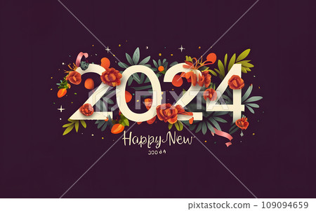 Vivid Typeface Celebrations: Happy New Year! Vivid Typeface Celebrations: Happy New Year! 109094659