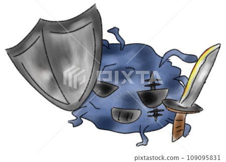 Illustration of tough germs Illustration of tough germs 109095831