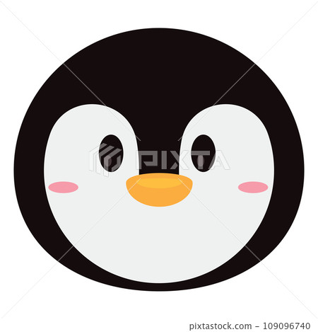 Cute penguin christmas avatar Vector Cute penguin christmas avatar Vector 109096740