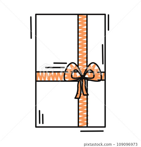 Christmas present icon Cartoon sketch style Vector Christmas present icon Cartoon sketch style Vector 109096973