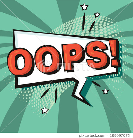 Comic bubble chat with expression Vector Comic bubble chat with expression Vector 109097075