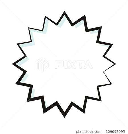 Empty comic bubble chat Vector Empty comic bubble chat Vector 109097095