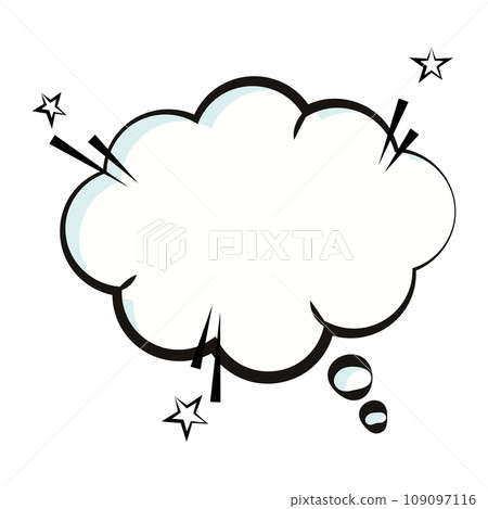 Empty comic bubble chat Vector Empty comic bubble chat Vector 109097116