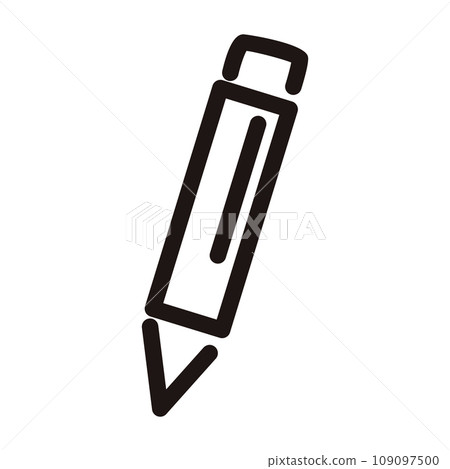 Isolated pencil sketch icon Vector Isolated pencil sketch icon Vector 109097500