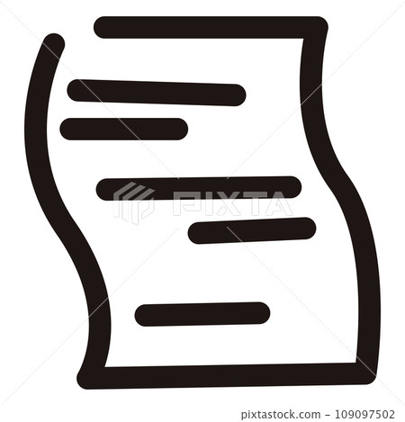 Isolated message letter sketch icon Vector Isolated message letter sketch icon Vector 109097502