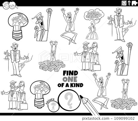 one of a kind task with businessmen coloring page one of a kind task with businessmen coloring page 109099102