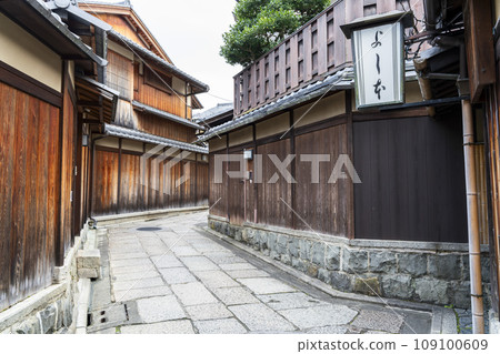 冬天的石部胡同 京都府 京都市 冬天的石部胡同 京都府 京都市 109100609