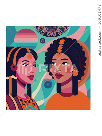 女性在數位空間中互動 1 女性在數位空間中互動 1 109101478