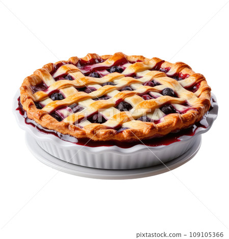 Fresh Blueberry Pie with Lattice Crust Fresh Blueberry Pie with Lattice Crust 109105366