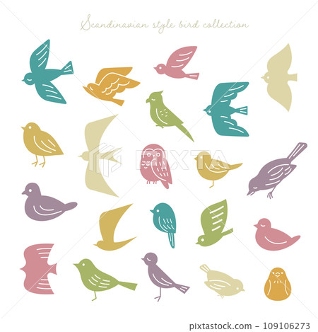 斯堪的納維亞設計鳥類插畫合集 斯堪的納維亞設計鳥類插畫合集 109106273