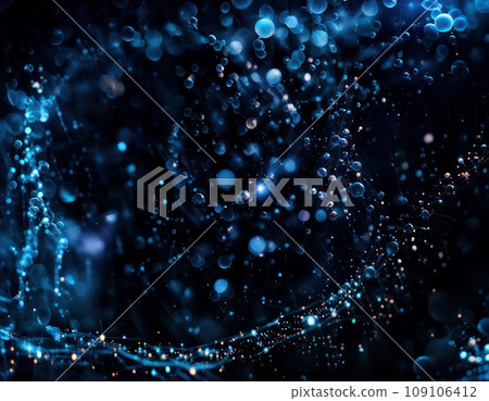Image of twinkling lights in the dark: Many variations 109106412