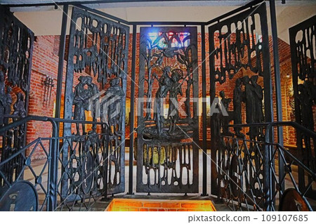 Baptistery of St. Brigida Church, Gdańsk, Poland 109107685