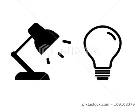 照明燈泡圖標 109108379