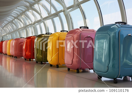 Suitcases multicolor in line 109110176