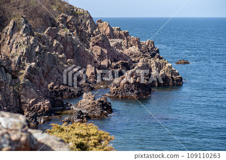 Rocky coastline at Kullaberg, Sweden Rocky coastline at Kullaberg, Sweden 109110263