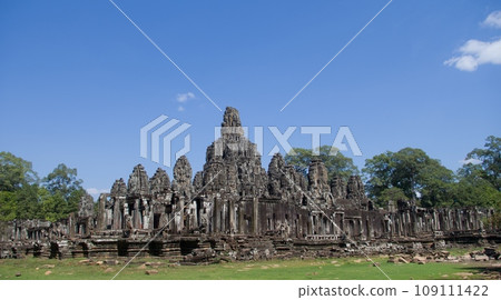 Bayon Temple in Angkor Wat and Angkor Thom, a world heritage site Bayon Temple in Angkor Wat and Angkor Thom, a world heritage site 109111422