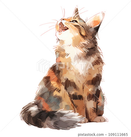 cat-2 的手繪風格插圖 109111665