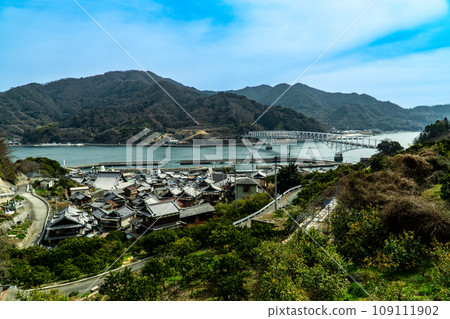 廣島縣吳市秋田飛島街道、豐島村、豐濱大橋 109111902