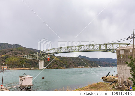Sakai Suido Ohashi Bridge, Sakaiminato City, Tottori Prefecture 109112418