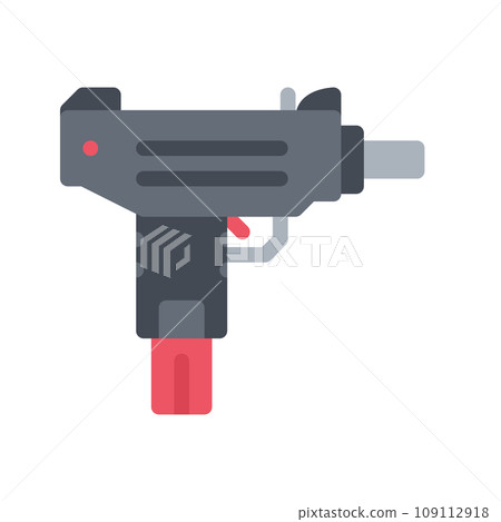 design vector image icons uzi gun design vector image icons uzi gun 109112918