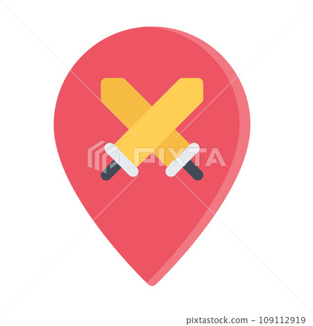 design vector image icons war location design vector image icons war location 109112919