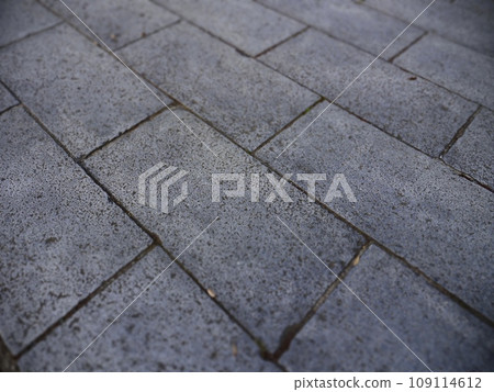 Cobblestone. Diorama style photo. 109114612