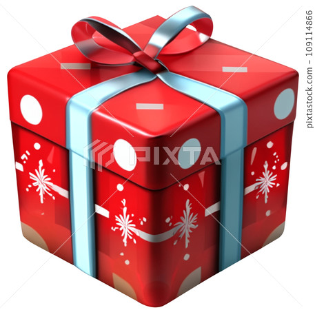 gift box with ribbon gift box with ribbon 109114866